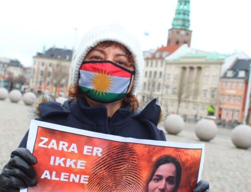 Kurdere demonstrerede for Zara Mihemedî